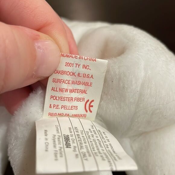 Mr. the Groom Bear with sparkles 2001 Vintage NWT Excellent Condition 9” - Picture 6 of 7